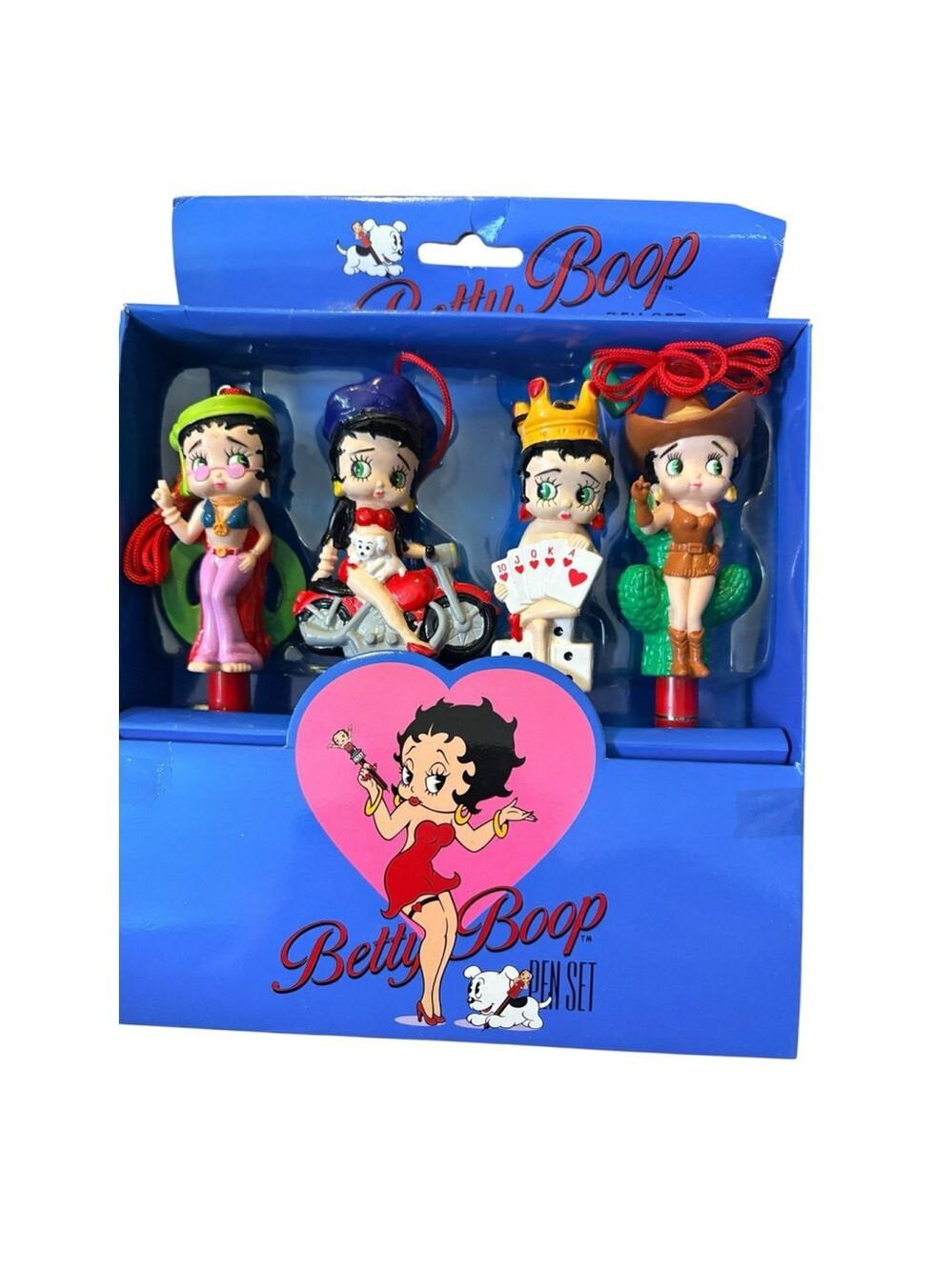 Betty Boop 1995 4-pen Collectors Set, NIB